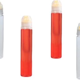 4-piece squeeze bottle 130g 90ml reusable plastic camping