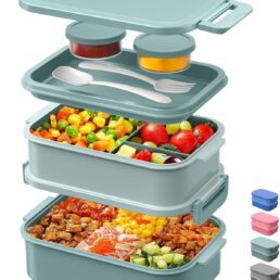JSCARES Lunch Box Adults Bento Box