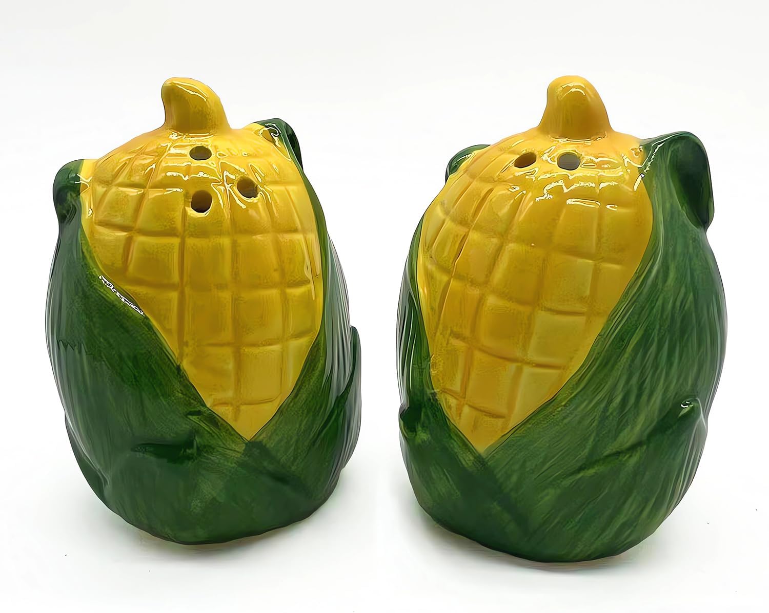 Novelty Ceramic Vegetable Salt and Pepper Shakers Set