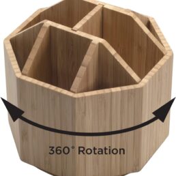 Bamboo Kitchen Organizer