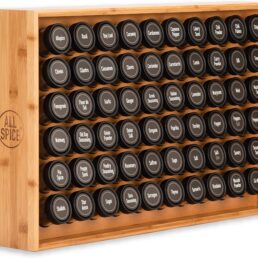 Bamboo Spice Rack