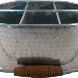 Galvanized Picnic Caddy