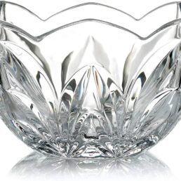 Square Crystal Salad Bowl