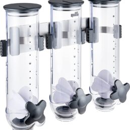 Wall Mount Triple Dry Cereal Grain Dispenser Machine