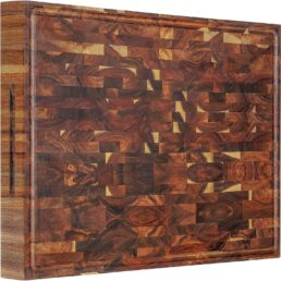 AZRHOM Acacia End Grain Wood Cutting Board