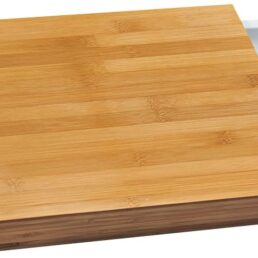 Kesper Cutting Board with Collecting Bowls of Bamboo