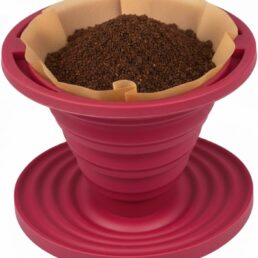 SlickDrip- Collapsible, Reusable Silicone Coffee Dripper