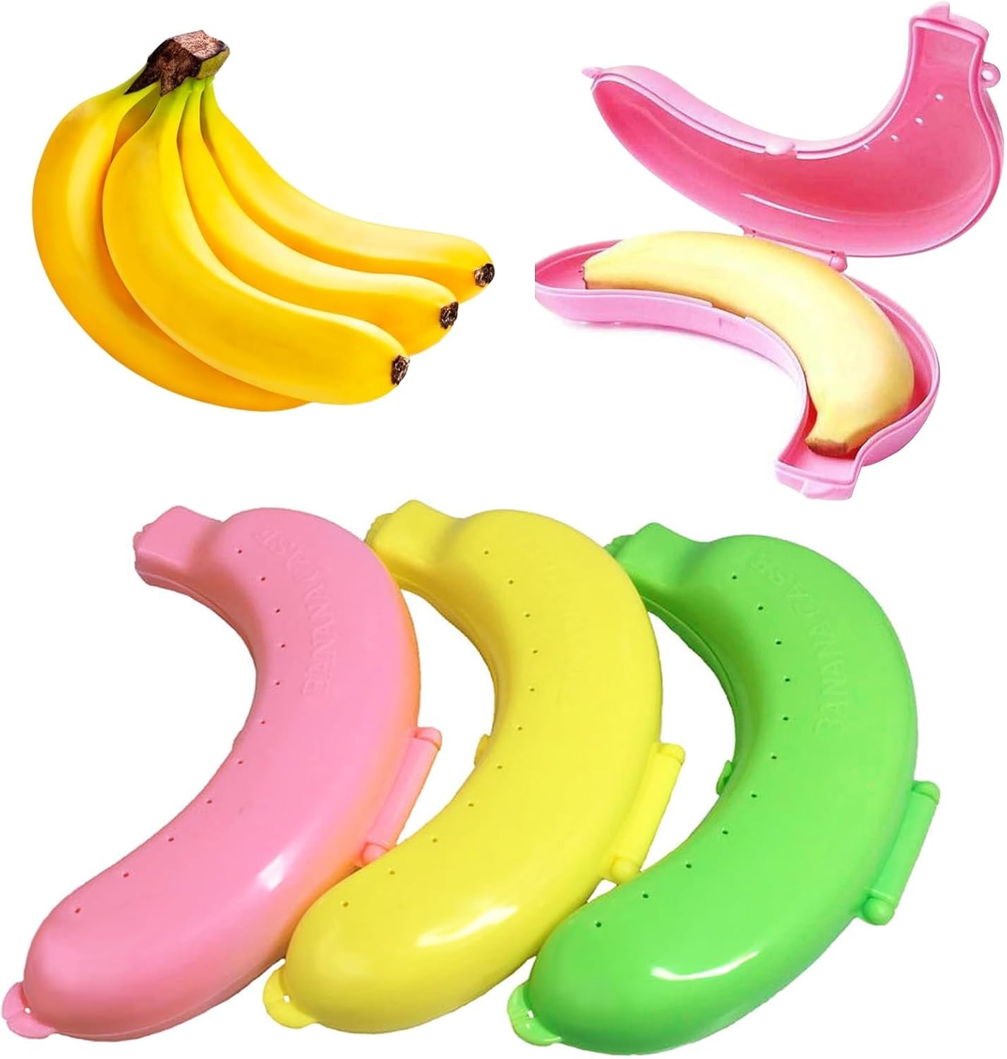3Pcs Banana Case