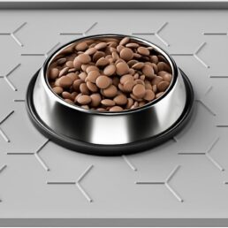 Pieviev Silicone Dog Cat Food Bowl Mat