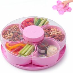 Rotating Snack Pedal Tray