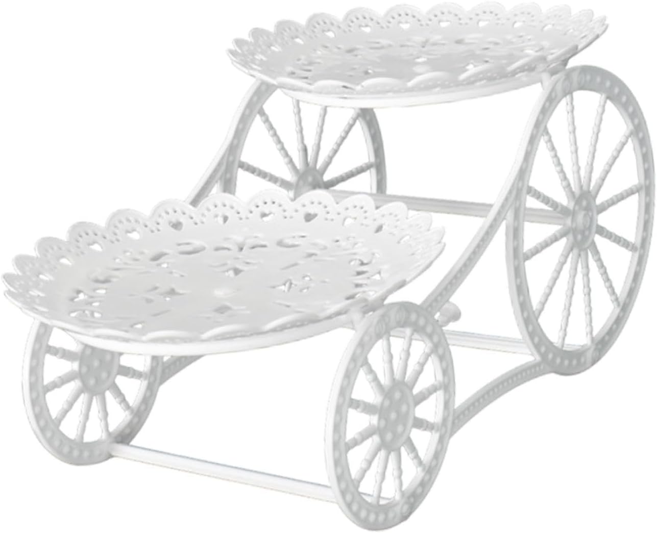 2 Tier Serving Tray Wedding Cake Stand