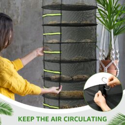 8 Layer Herb Drying Rack
