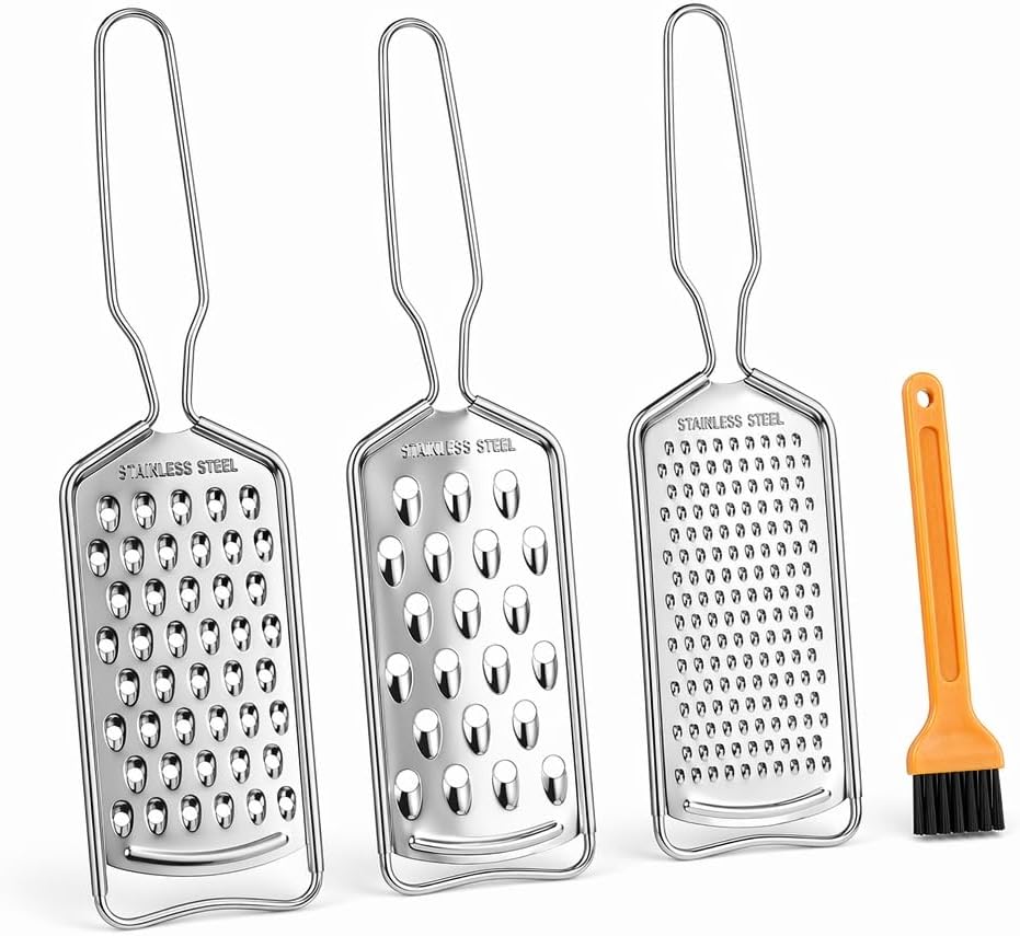 4 Pcs Cheese Grater Set