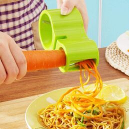 Spiralizer Spiral Slicer Zucchini Noodle Pasta Spaghetti Spirals Maker Cutter Peeler