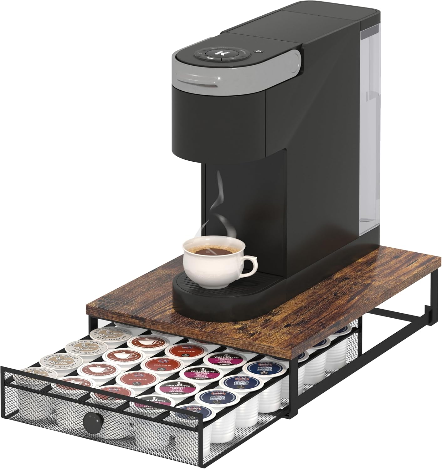 K Cup Organizer, Coffee Pod Holder Rack
