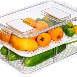 Slideep 11'' Large Food Storage Containers
