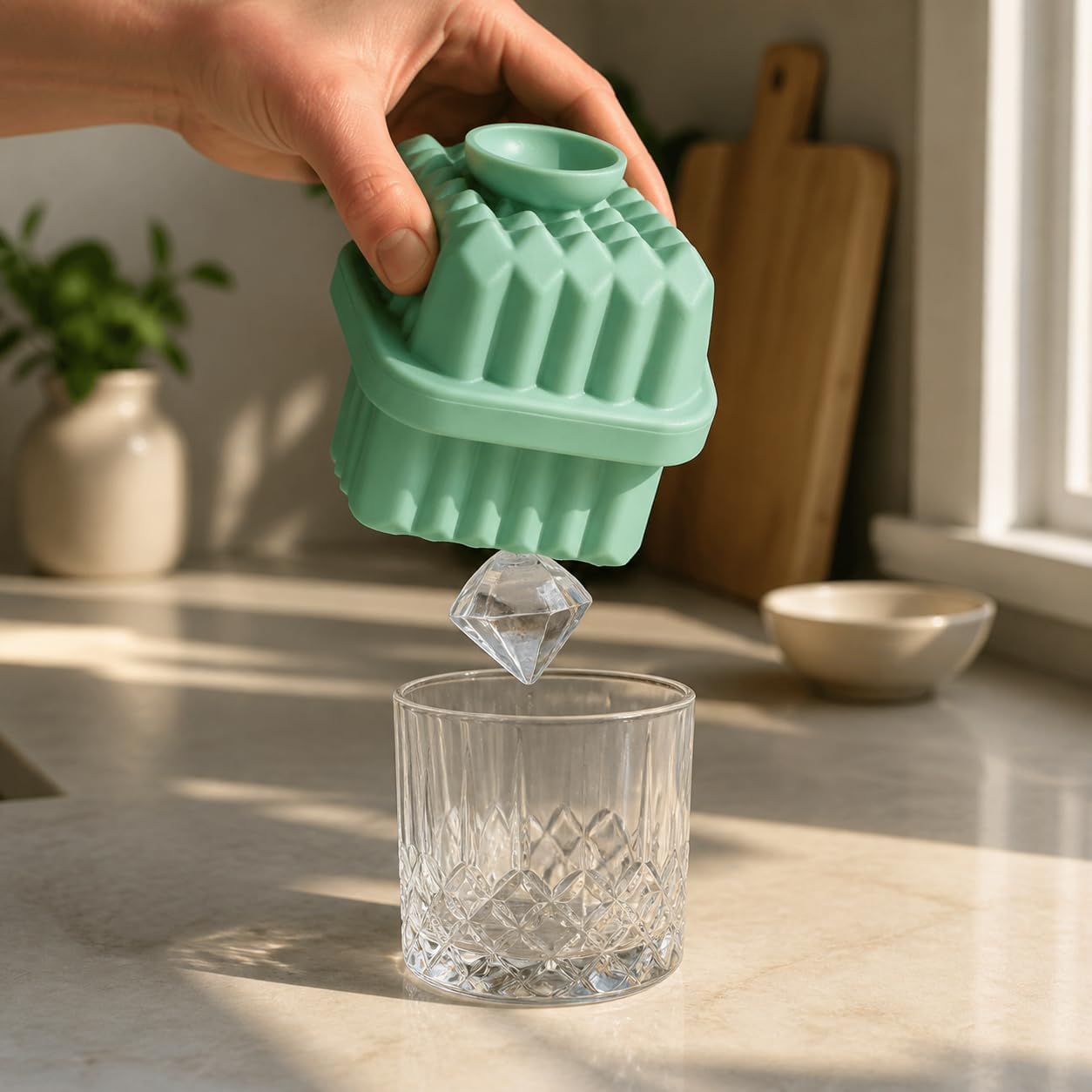 Freezer Cube 5 tier zip lock bag storage