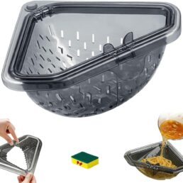 Magnetic Triangle Sink Strainer Basket