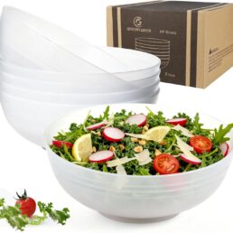 Greentainer 76oz Unbreakable Salad Bowls Set of 6