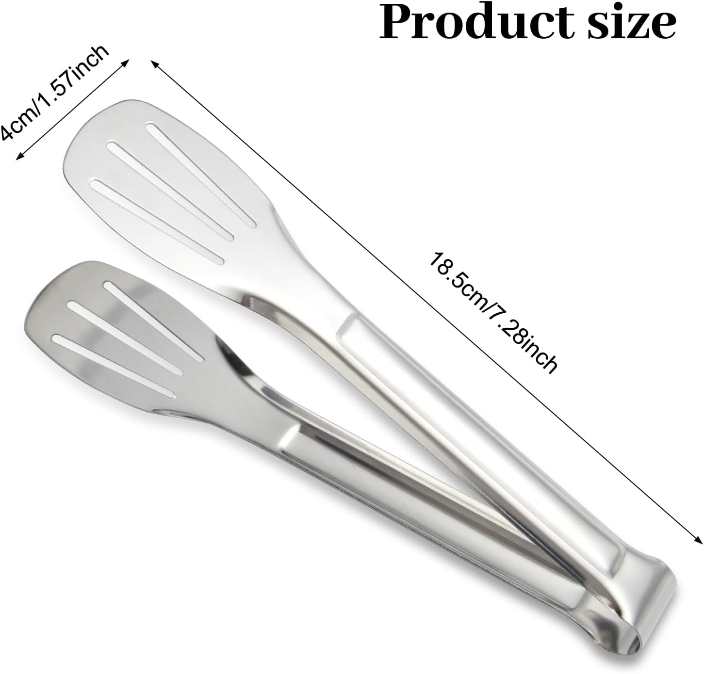 Silver Salad Bar Tongs
