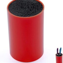 Small Knife Block Universal Knife Holder Without Knives