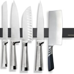 VanlonPro 16 Inch Magnetic Knife Strip, Stainless Steel Knife Magnet Wall Mount