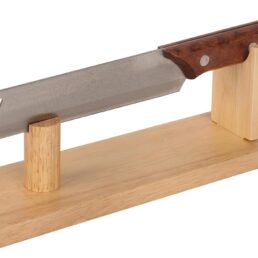 Knife Display, Natural Oak Wood Knife Display Stand