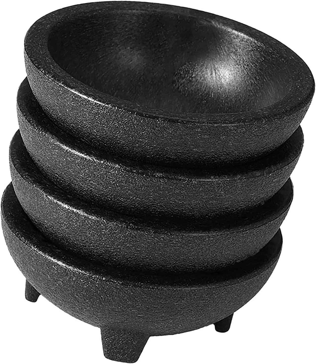 Salad Bowl Faux Stone Molcajete Bowl