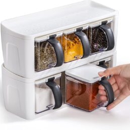 Spice Rack With Handle