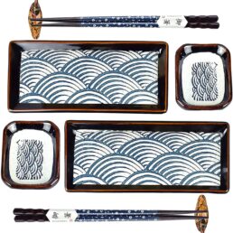 Japanese Style Sushi Plate Set