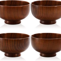 Fasmove Wooden Bowl Set