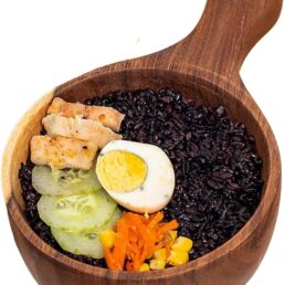 Natudeco Wooden Salad Bowl