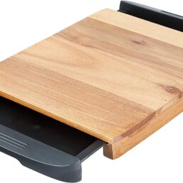 Cutting Board With Slide Out Trays