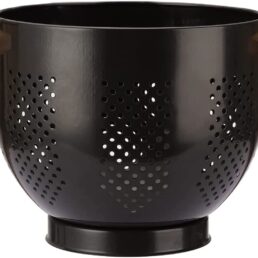 Metal Colander with Wood Handles