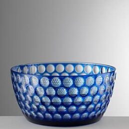 Royal Blue Salad Bowl