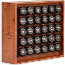 Wood Spice Rack
