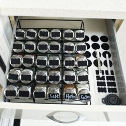 Drawer Spice Rack
