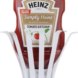 Upside Down Condiment Bottle Holder