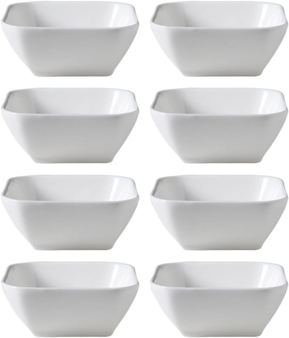 Zerodeko 8pcs Ceramic Sauce Dishes Set