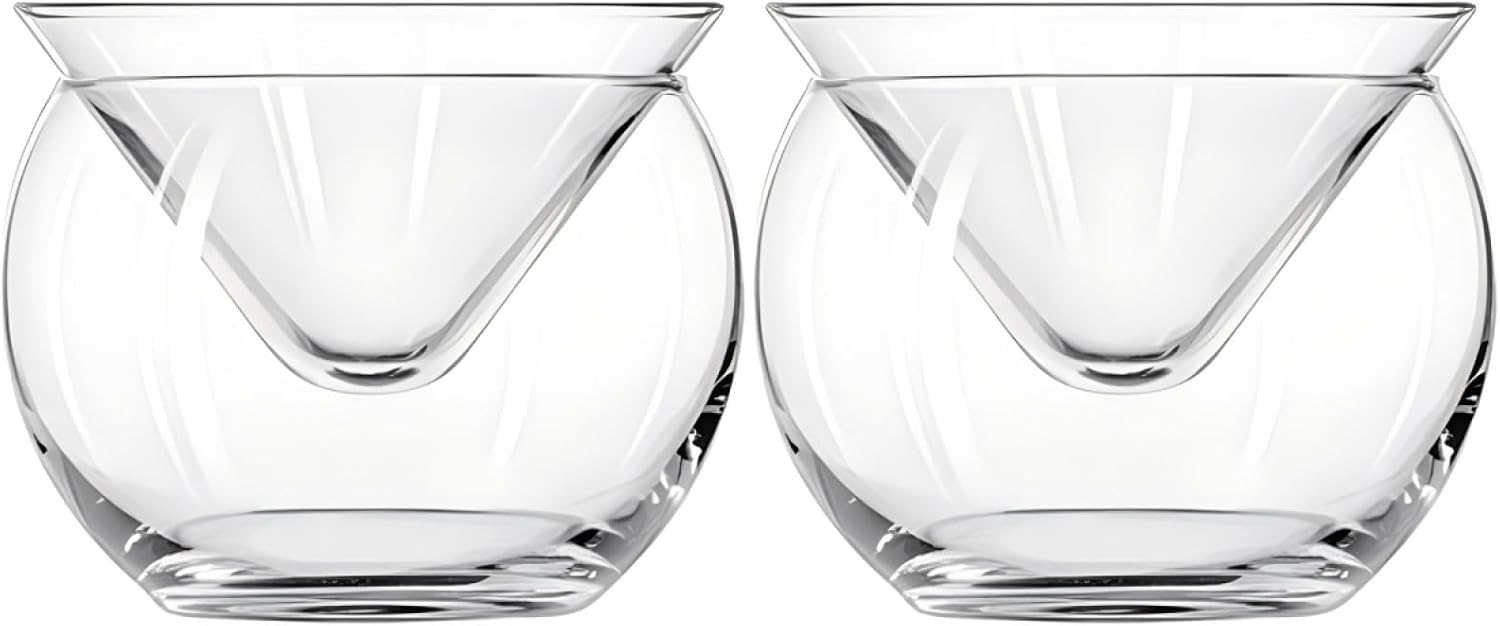 Glass Caviar Serving Set