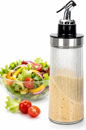 Salad Dressing Shaker Bottle