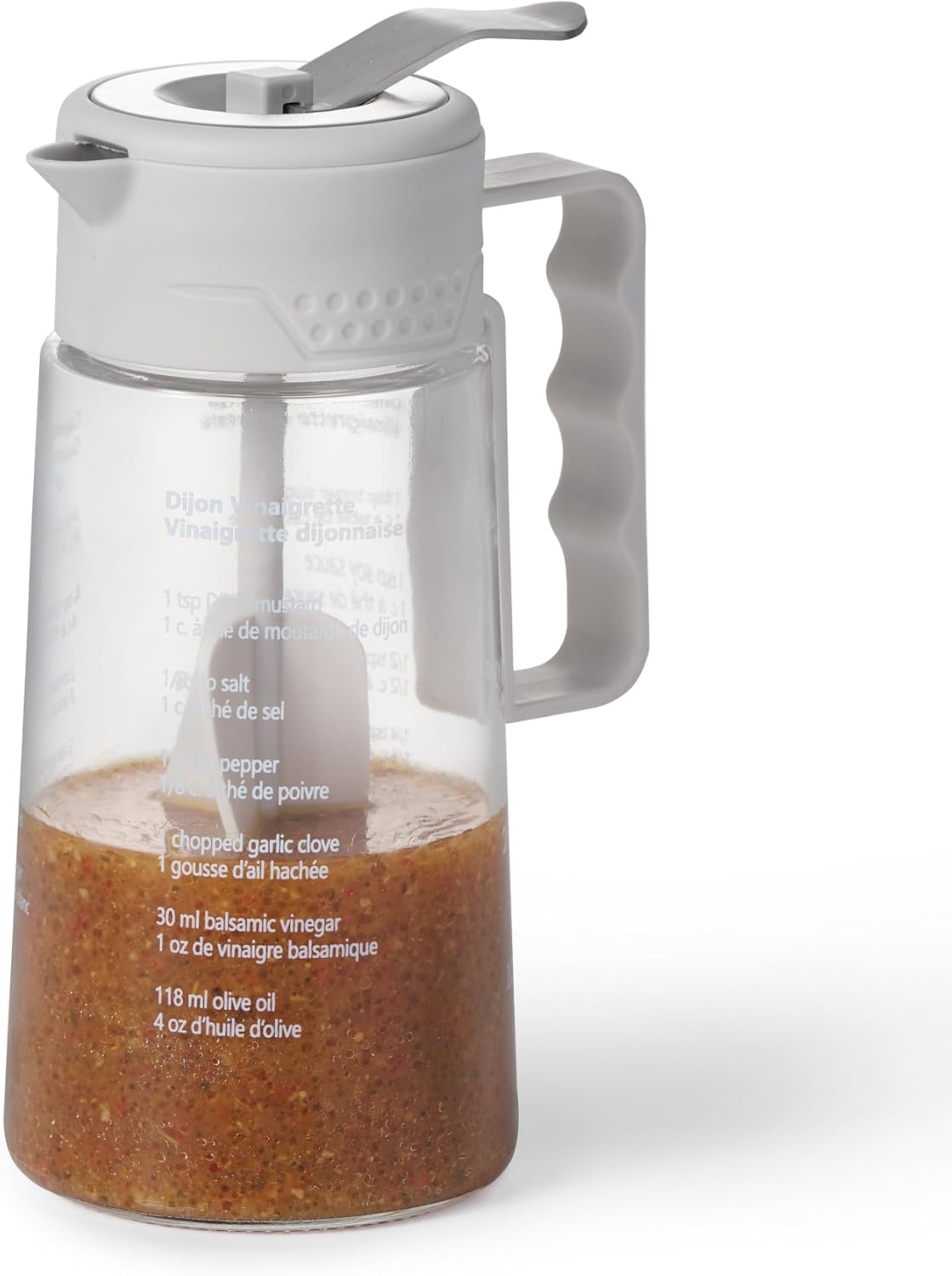 Starfrit Glass Oil Dispenser & Salad Dressing Mixer,