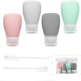 4Pcs Squeeze Salad Dressing Bottles
