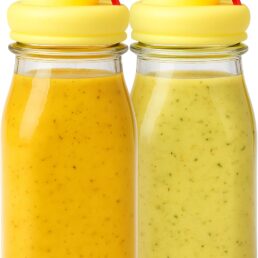 kitchentoolz Salad Dressing Shaker Bottle
