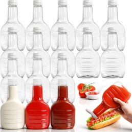 WRINGKIT 16 Pack Condiment Squeeze Bottles