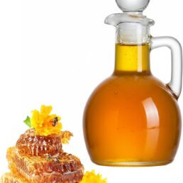 Glass Honey Jar