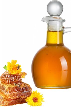 Glass Honey Jar