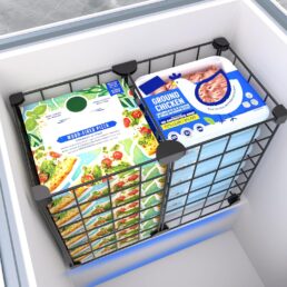 Freezer Organizer Bins