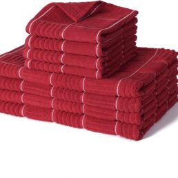 Glynniss Red Kitchen Towels