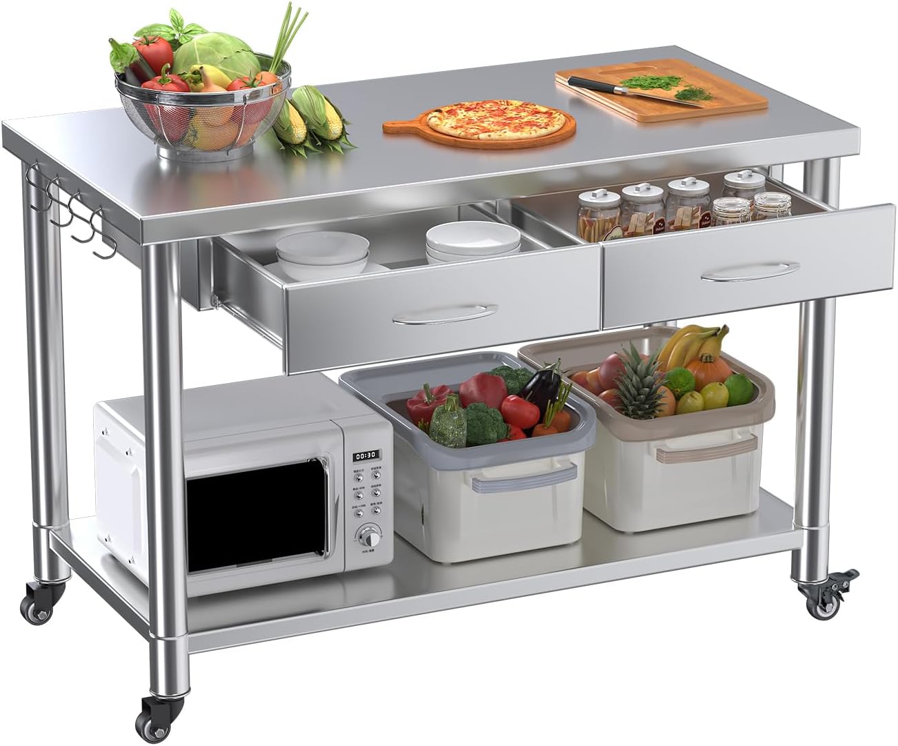 Salad Prep Table